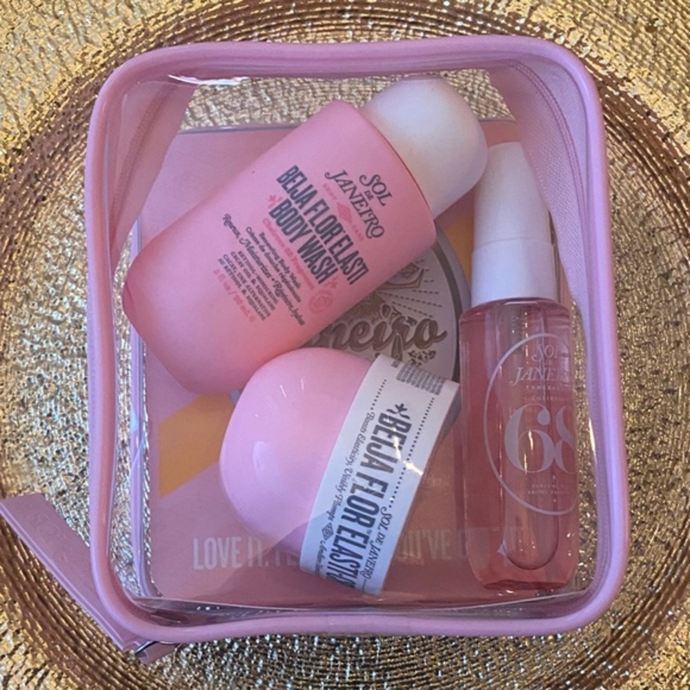 Sol de Janeiro Pink Glow Essentials beija flor jet set